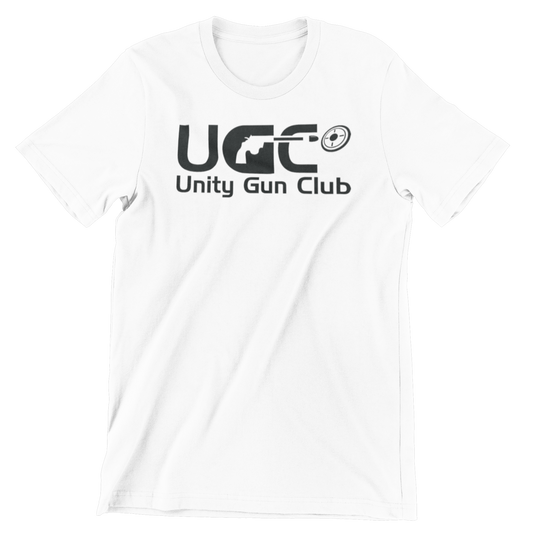 Unity Gun Club Large B&W Logo Members Shirt